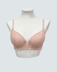 Blush Lace Padded Underwire Bra