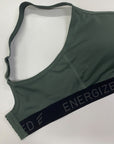 Energized Fiery Serpent Alpha U-Back Sports Bra with Back Hook