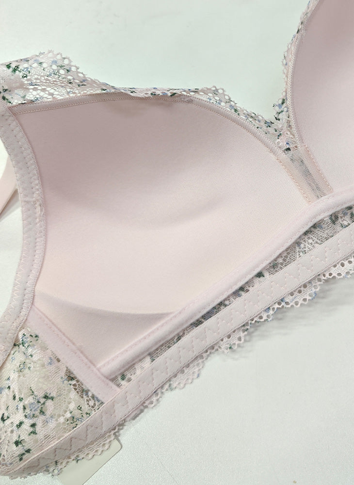 Floral Lace Longline Bralette