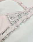 Floral Lace Longline Bralette