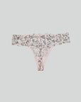 Sexy Floral Lace Thong Panty