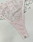 Sexy Floral Lace Thong Panty