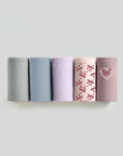 5PC Pack Ribbonscape Mini Panty