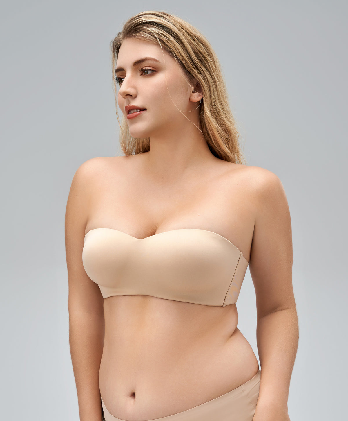 Anti-Slip Bandeau Strapless Bra – Pierre Cardin Lingerie