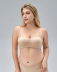 Anti-Slip Bandeau Strapless Bra