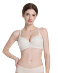 Femme Aura Lightly-Padded Demi Bra