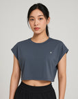 Energized Women Sleeveless Cropped Top