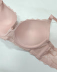 Blush Lace Padded Underwire Bra