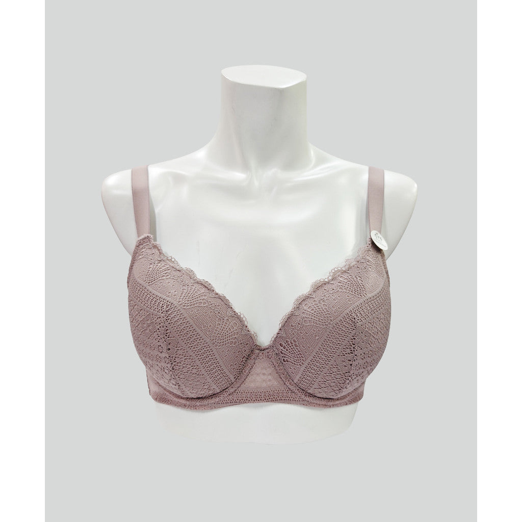 Elegant Full Coverage Lace Support Bra – Pierre Cardin Lingerie