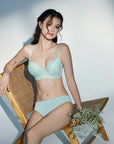 Summertime Floral Demi Bra Set (Clearance)