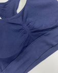 Energized Fiery Serpent Seamless Racer-Back Sports Bra