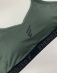 Energized Fiery Serpent Alpha U-Back Sports Bra with Back Hook