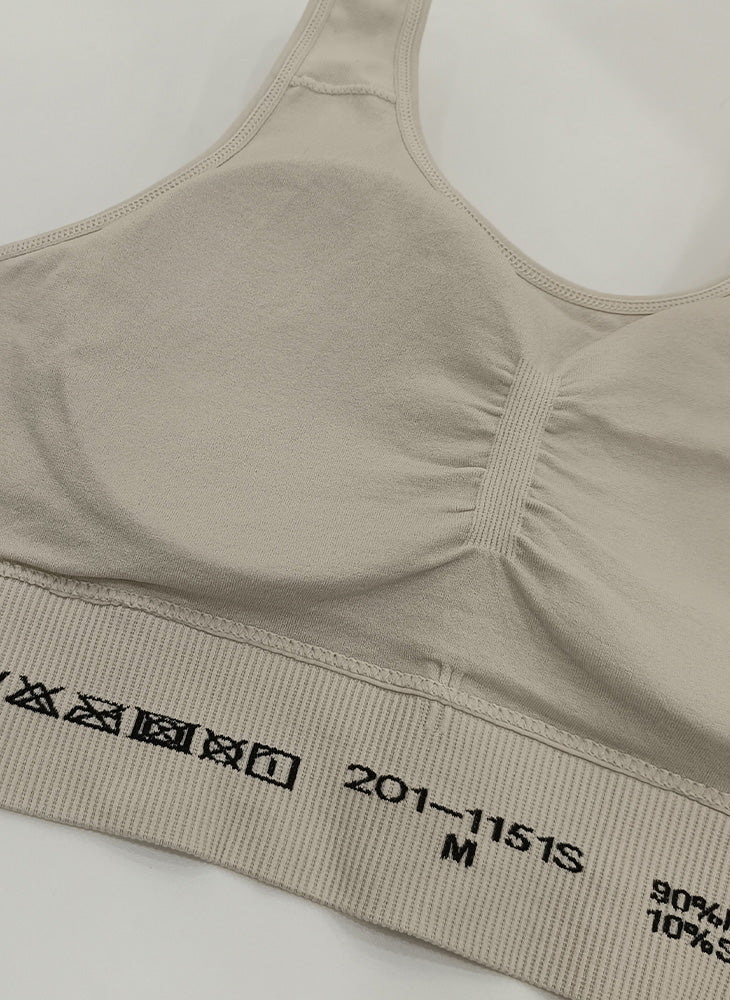 Energized Mini Plus Seamless U-Back Sports Bra with Back-Hook