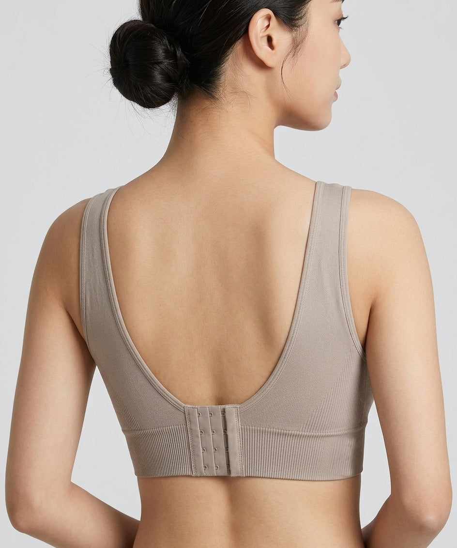 Energized Mini Plus Seamless U-Back Sports Bra with Back-Hook