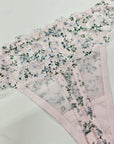 Sexy Floral Lace Thong Panty