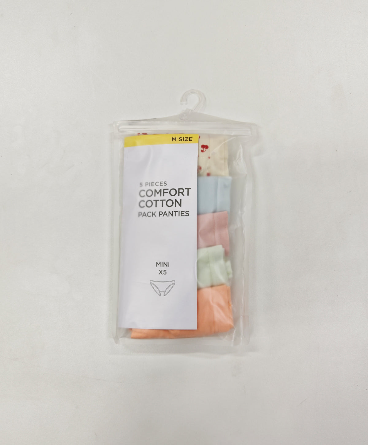 5PC Pack Basics Cheri Cotton Mini Panties