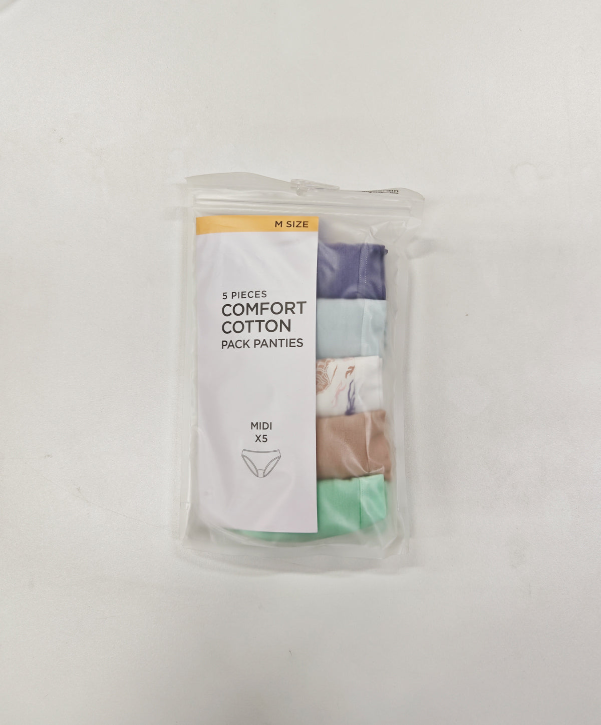 5PC Pack Hello Summer Cotton Midi Panties
