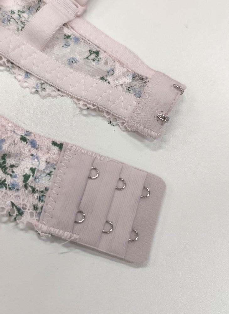 Floral Lace Wired Petite Bra