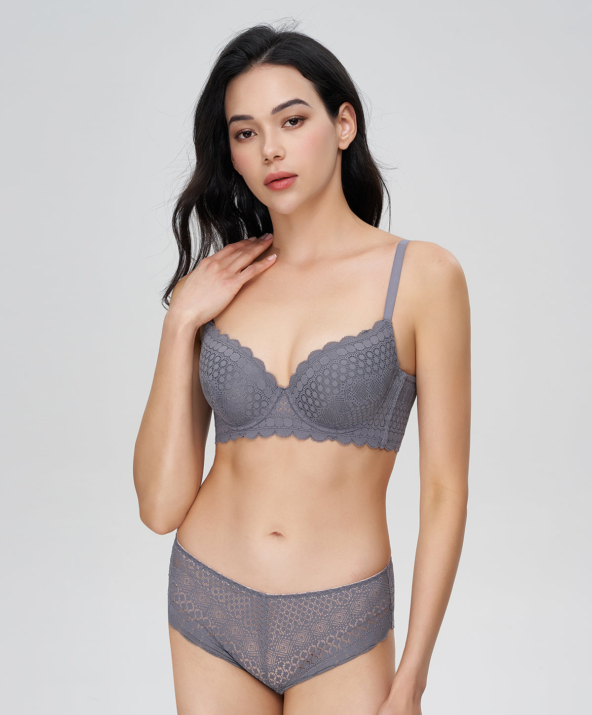 Sustainable Lace Lightly-Padded Demi - Pierre Cardin Lingerie