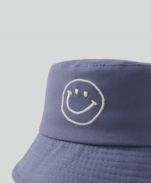 Energized Junior Bucket Hat with Smiley Face