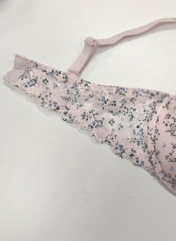 Floral Lace Wired Petite Bra