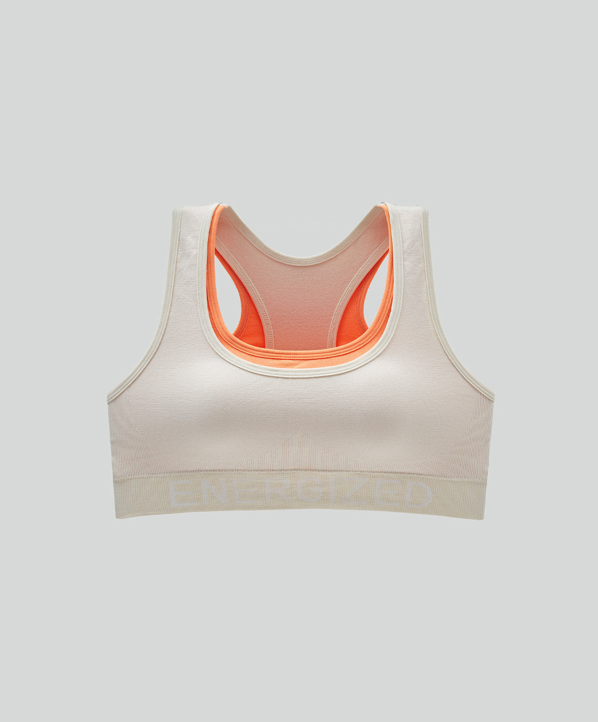 Sports Bra ULTIMATE SPARKLE Orange Metallic Mystique & Sequins - Icupid  Practice Wear